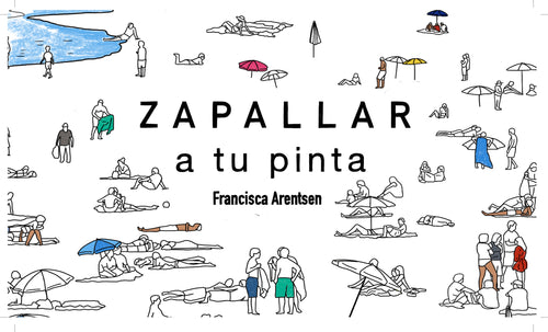 Portada libro Zapallar a Tu Pinta - playa de Zapallar

